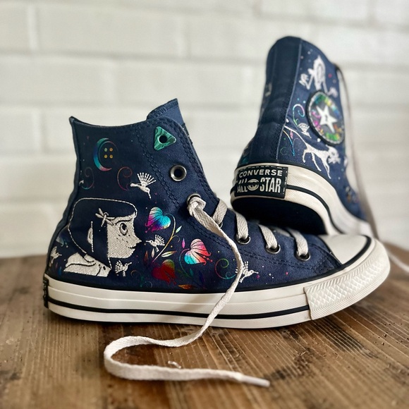 Converse x Coraline Chuck Taylor All Star High-Top Other World Sneakers, EUC - Picture 1 of 11